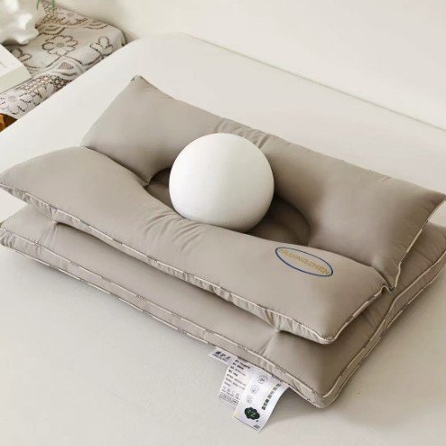 3-in-1 Double-Layer High-Support Adult Pillow Core Pair | Adjustable Ergonomic Cervical Sleeping Pillow for Home Bedding O1CN01roCJMY1ec8EBdBe2n 2215142563891 0 Cib